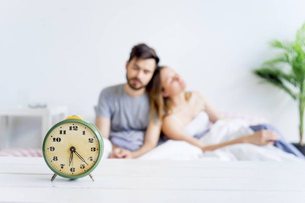Couple is overslept - Fotoğraf, Görsel