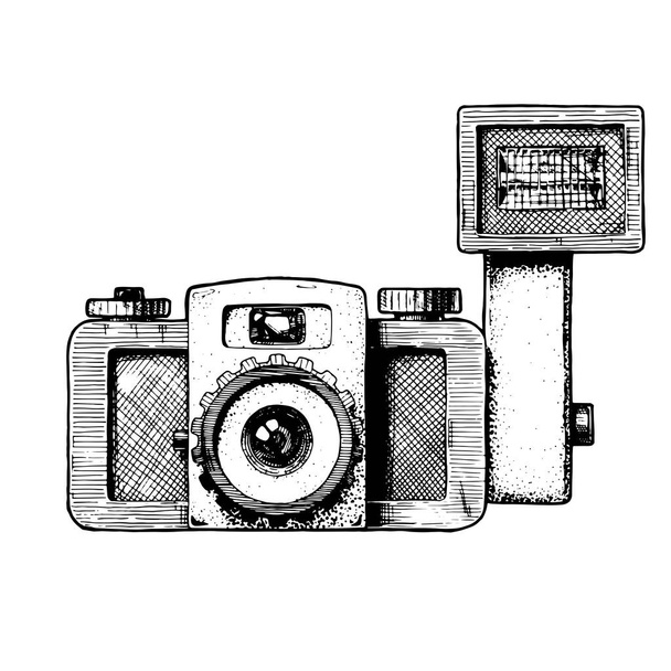 illustration of Toy camera. - Vektori, kuva