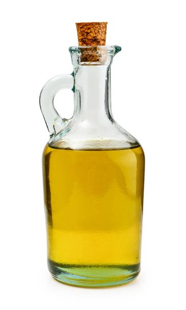 Olive oil in bottle - Фото, зображення