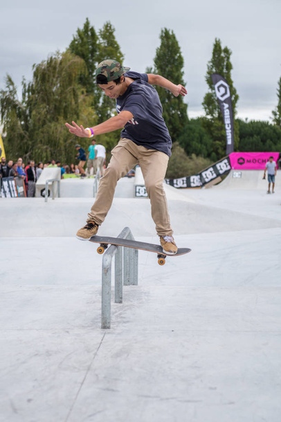Unidentified skater during the 4th Stage DC Skate Challenge - Photo, image
