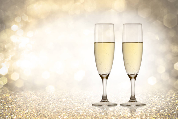 Šampaňského toast, samostatný - Fotografie, Obrázek