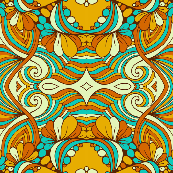 Ethnic seamless pattern - Wektor, obraz