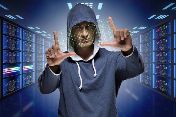 Hacker piratage système informatique d'entreprise
 - Photo, image