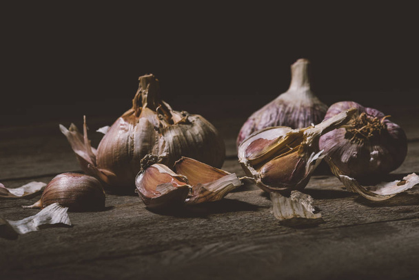 healthy garlic - 写真・画像