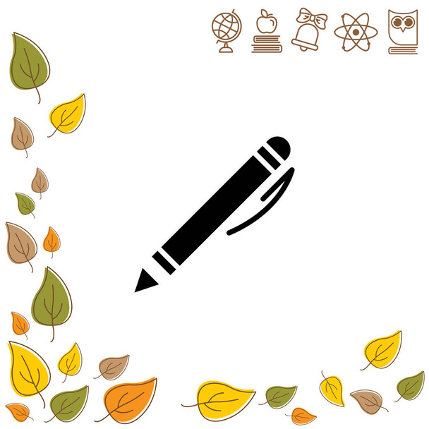 pen web pictogram - Vector, afbeelding
