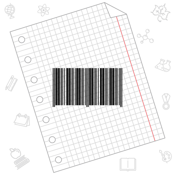 Icona web del codice a barre
 - Vettoriali, immagini