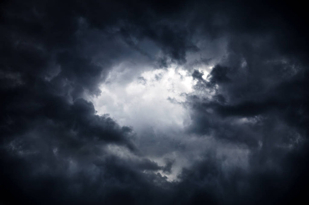 Dramatic Clouds Background - Photo, Image
