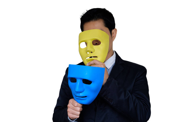 Людина зміни маска
. - Фото, зображення