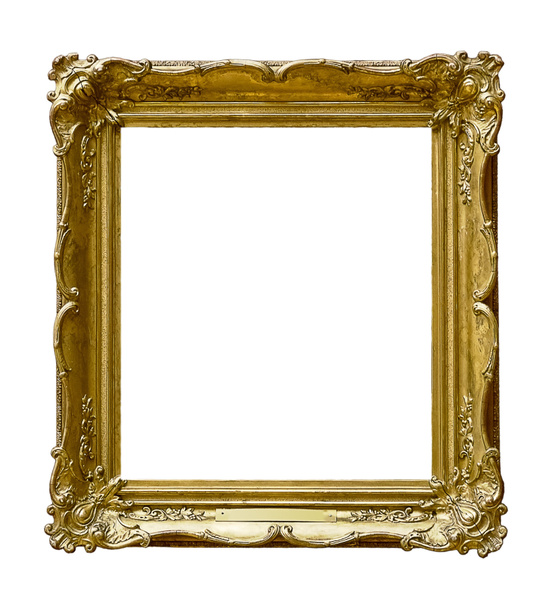 Marco de madera dorada para una imagen
 - Foto, imagen