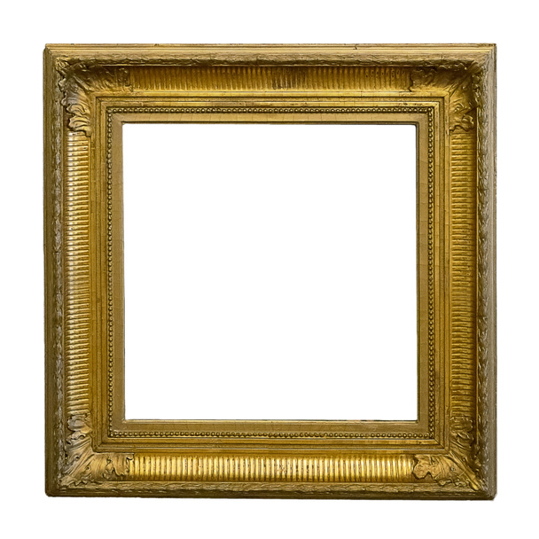Marco de madera dorada para una imagen
 - Foto, imagen