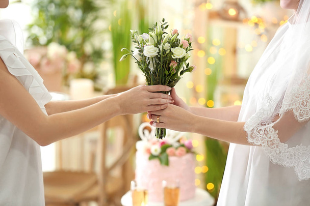 brides on lesbian wedding - Φωτογραφία, εικόνα