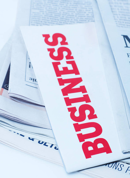 Business newspaper detail - Photo, Image