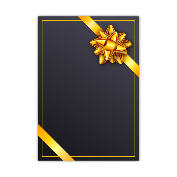 Holiday gift card - Διάνυσμα, εικόνα