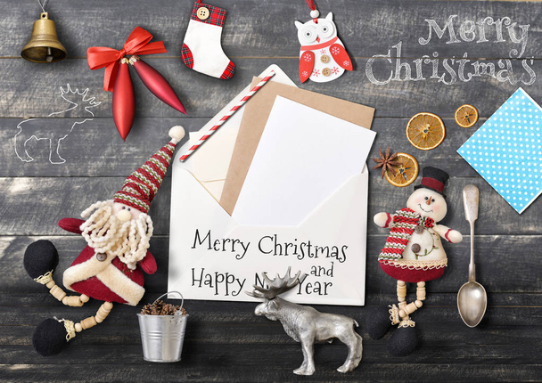 Christmas Greeting Card - Фото, изображение