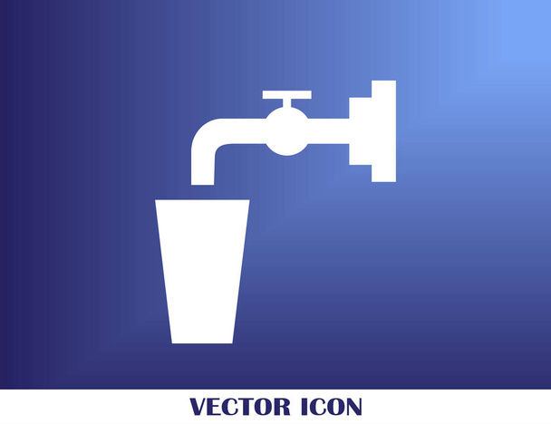 Crane Icon Vector. Pictograma plano simple negro. Símbolo de ilustración
 - Vector, imagen