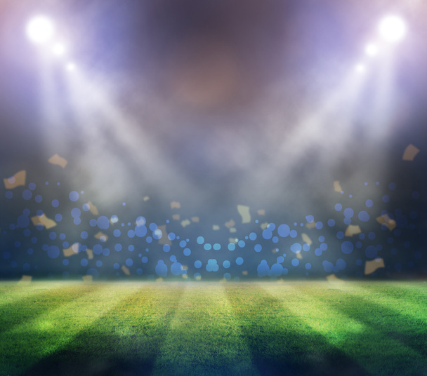 lumières la nuit et le football
  - Photo, image