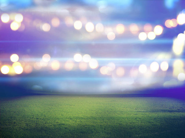 stadion fényekben és villanásokban - Fotó, kép