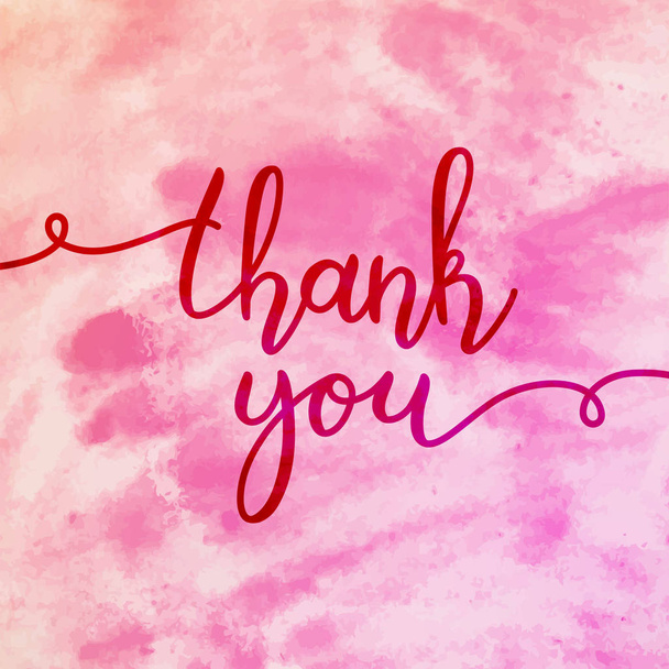 thank you lettering - Vector, Image