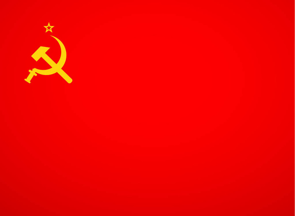Векторний прапор СРСР
 - Вектор, зображення