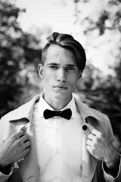 young man in bow tie - Foto, Imagem