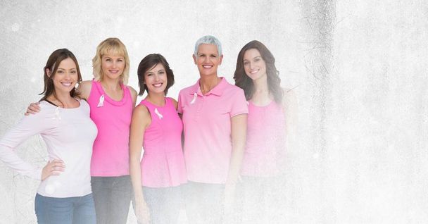 Breast cancer women with transition - Foto, Imagem