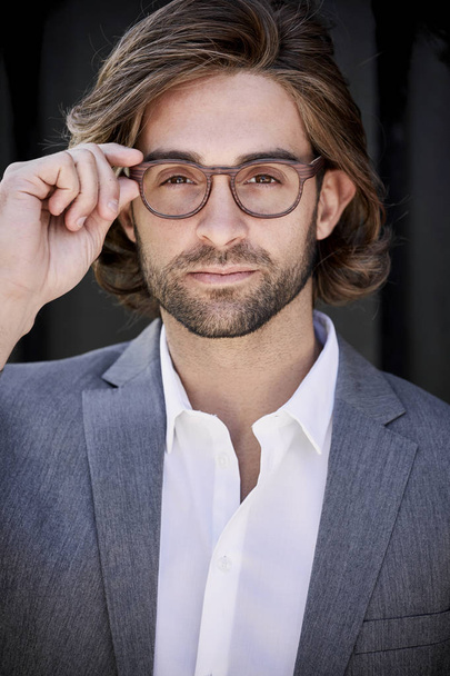 Handsome guy in glasses - Photo, Image