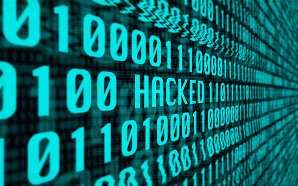 System komputerowy Hacked - Zdjęcie, obraz