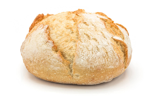 pain cuit isolé sur fond blanc - Photo, image