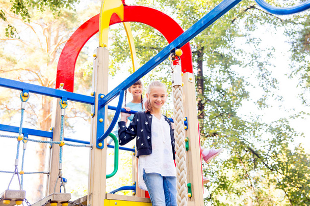 Kids on playground - Foto, Imagem