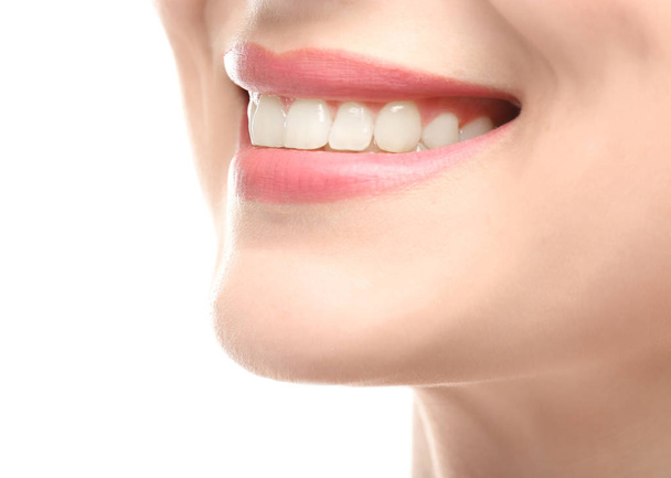 Frau mit gesunden Zähnen - Foto, Bild