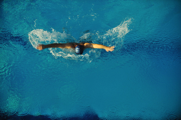  young athlete swimmer - Photo, Image