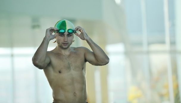  young athlete swimmer - Foto, imagen