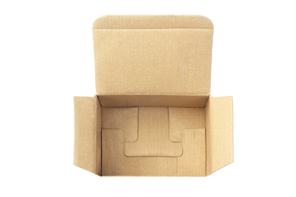 відкрита картонна коробка
 - Фото, зображення