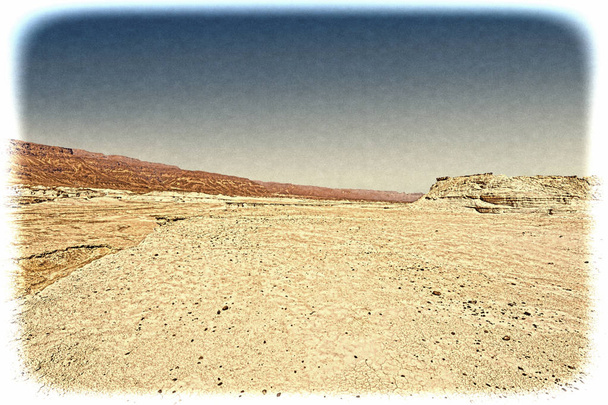 Пустеля Негев в Ізраїлі - Фото, зображення