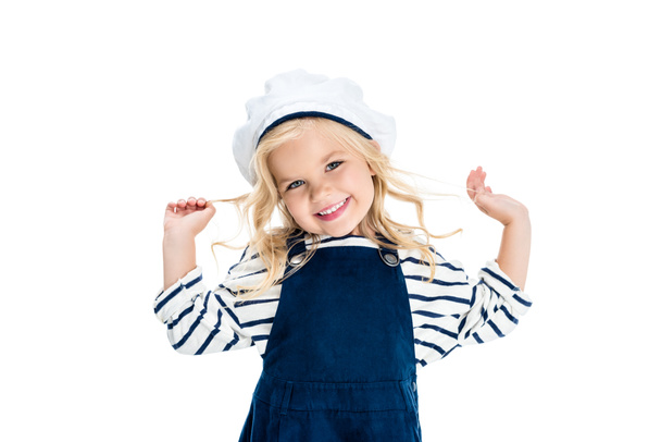 child in sailor costume - Фото, зображення