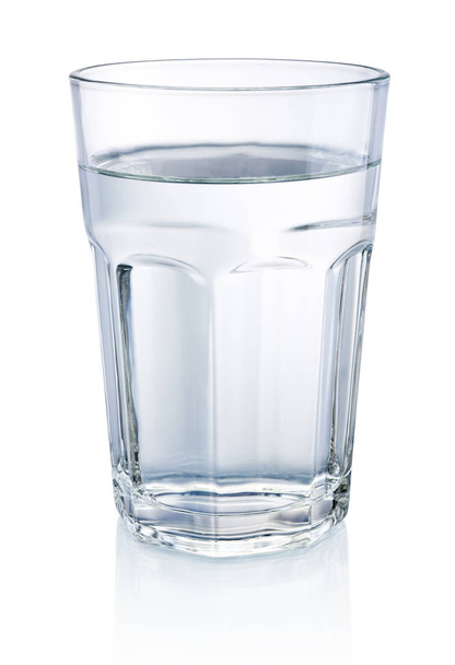 Glass of Water isolated on a white background - Foto, immagini