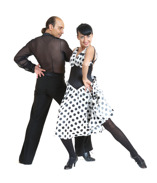 Пара танцюристів латиноамериканського стилю
 - Фото, зображення