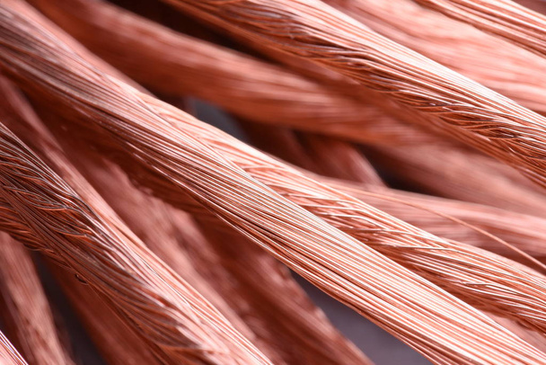 Alambre de cobre materias primas secundarias
 - Foto, Imagen