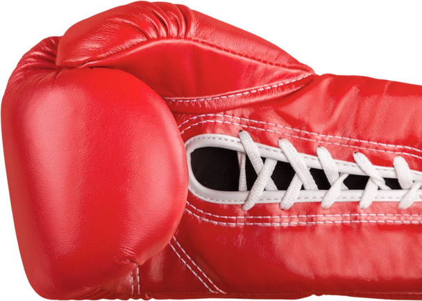 red boxing glove - Foto, afbeelding