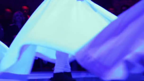 γυρίστηκε κατά τη διάρκεια sema τελετή, των Σούφι Δερβίσης χορευτές - Πλάνα, βίντεο