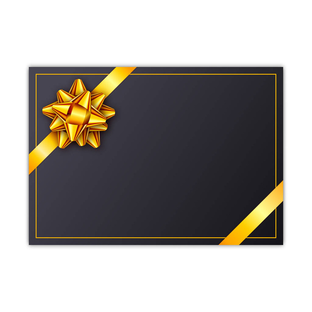 Holiday gift card - Vektor, Bild