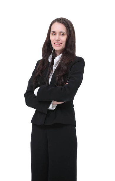 portrait of a woman lawyer in a business suit - 写真・画像