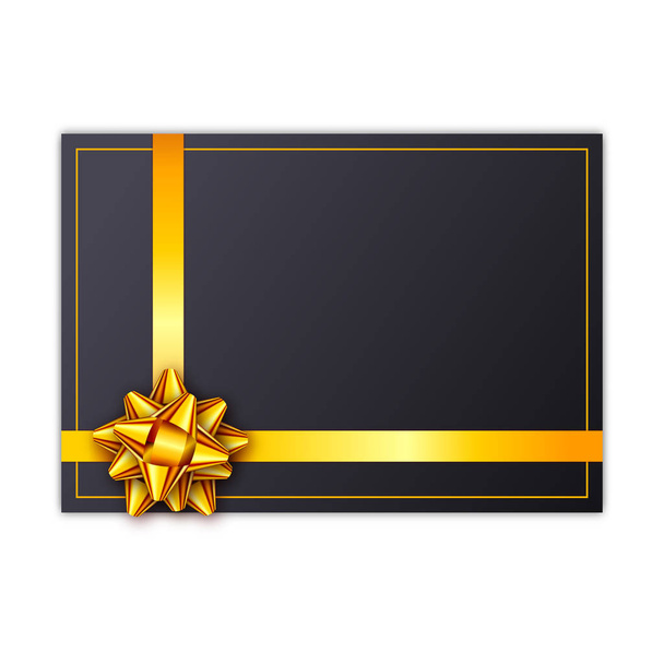 Holiday gift card - Vektor, kép