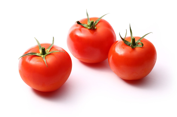 Tomaten auf weißem Hintergrund - Foto, Bild