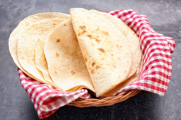 delicious tortillas on table - Foto, immagini