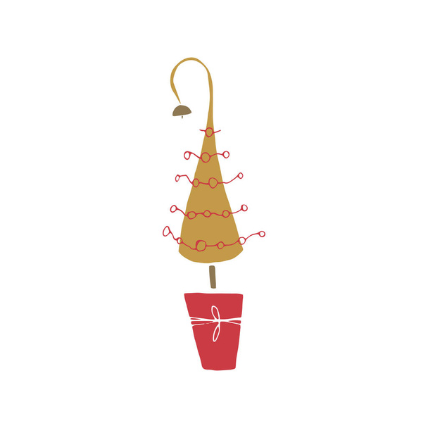 Vector Christmas tree - Διάνυσμα, εικόνα