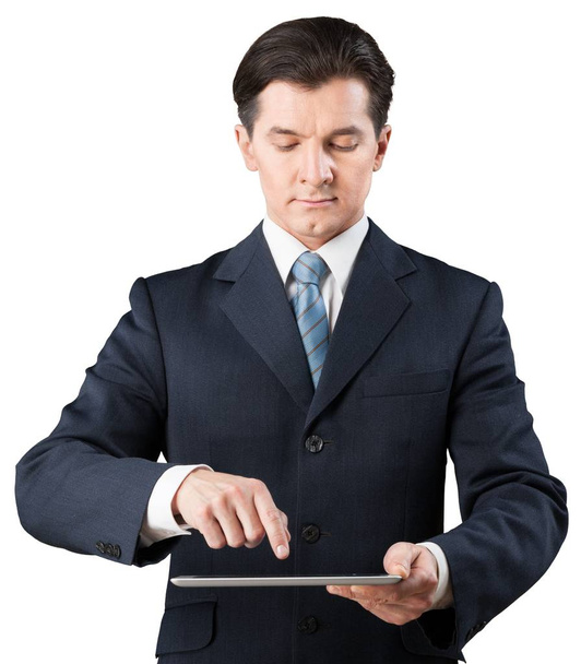 Businessman using tablet pc - Foto, immagini