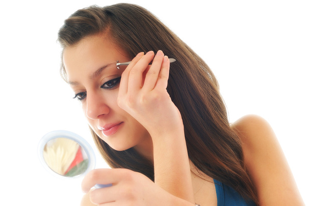 Eye brow beauty treatment - Foto, afbeelding