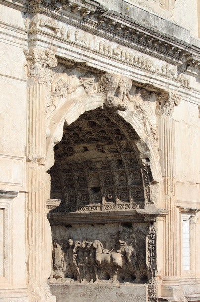 basreliefs w łuku Tytusa - Zdjęcie, obraz