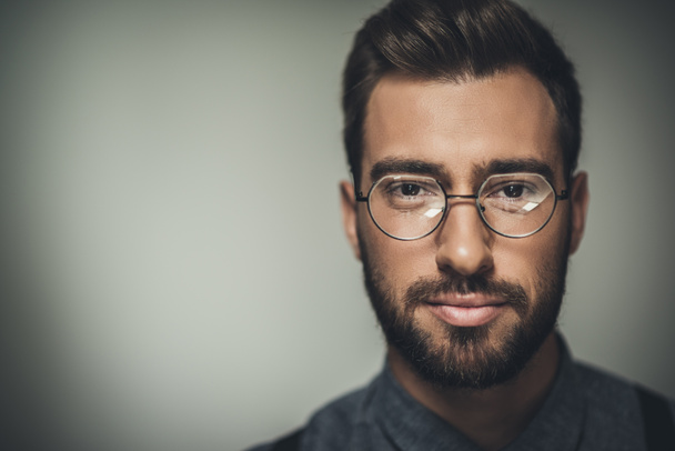 handsome man in glasses - Photo, Image